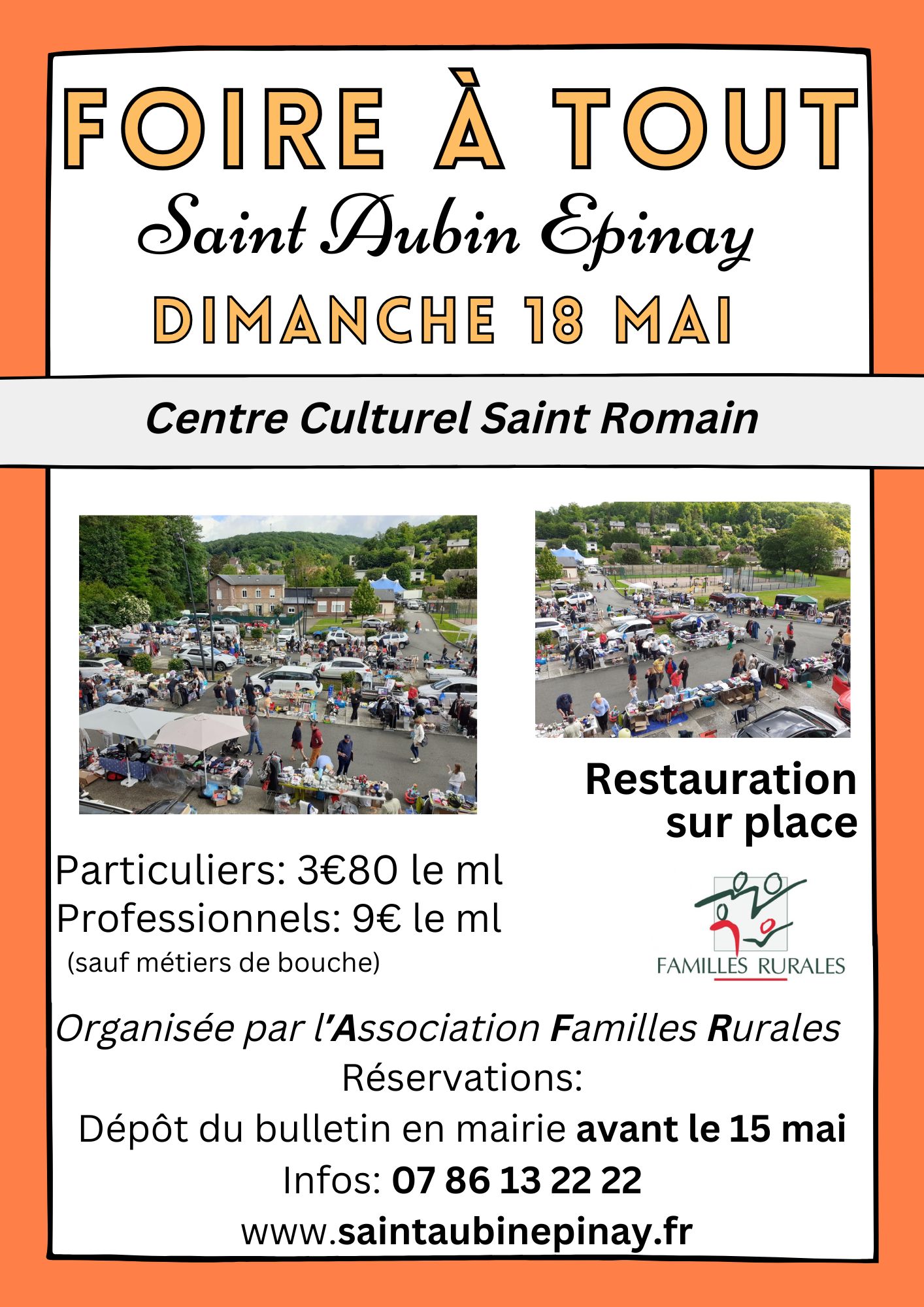 foire à tout dans le 27